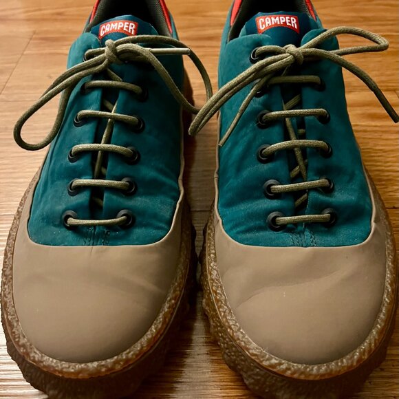 Camper Ground Michelin – Men’s US 10 – Dark Green/Beige – Excellent Condition - Picture 2 of 9